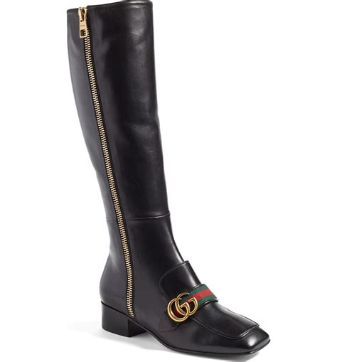 gucci tall boots women|thigh high Gucci boots.